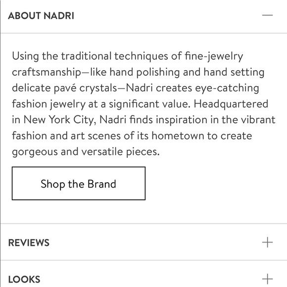 Nadri Set of 5 Stacking Rings, Size 5 - Picture 5 of 5